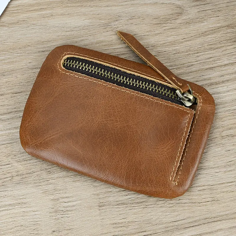 도매 정품 가죽 동전 지갑 지갑 판촉 저렴한 작은 가죽 짧은 지갑 지갑 동전 맞춤형 선물 지갑