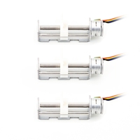 Moteur pas à pas linéaire miniature QQ NEMA 6 SM1591 15BY 6V DC, micro-actuateur linéaire avec curseur en plastique et course de 30/40 mm