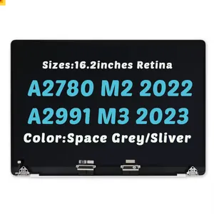 GBOLE per Macbook Pro 16.2 pollici A2780 A2991 2022 2023 EMC3651 schermo LCD a LED assemblato completamente superiore