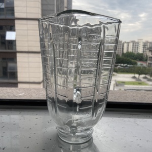 Frasco <span class=keywords><strong>de</strong></span> <span class=keywords><strong>vidrio</strong></span> con parte superior cuadrada <span class=keywords><strong>de</strong></span> 5 tazas, piezas para electrodomésticos compatibles con la <span class=keywords><strong>licuadora</strong></span> <span class=keywords><strong>Oster</strong></span> Classic Series y la <span class=keywords><strong>licuadora</strong></span> Osterizer - Product Image 6