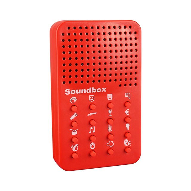 Custom Programmable Mini Talking Sound Button Plastic Hot Sale 16 Sounds Recording Voice Music Buzzer for Boys and Girls