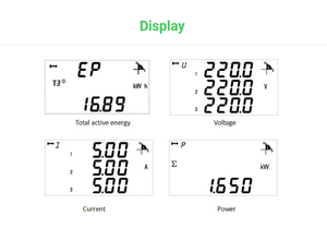 Compteur d'énergie triphasé sur rail DIN ADL400 avec surveillance Modbus RTU - Product Image 6