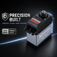 Nouveauté 2026 ArrivaXQ-POWER S4016D S4020D Servo numérique 15KG 20KG à engrenages en titane sans noyau, couple élevé pour Drone RC, UAV, Voiture, Robot 8.4V
