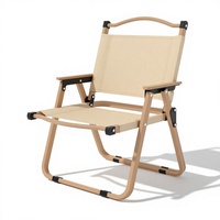 Chaise de camping pliante moderne, sûre, confortable et épaisse, ultra-légère, portable, en acier au carbone, mobilier d'extérieur