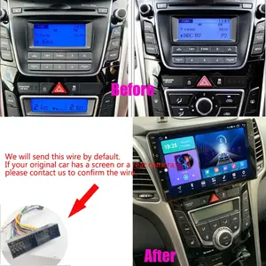 9インチ GPSナビゲーター I30 II 2 GD 2011-2016 タッチスクリーン Android 10.0 カーラジオ DSP ビデオプレーヤー IPS ヘッドユニット 世界地図対応 - Product Image 2