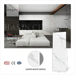 Factory 900x2600x9mm sintered stone Direct Sale Slabs Porcelain Tiles Glossy Granite Porcelain Slab Tiles