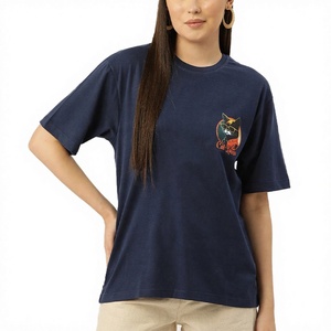 Camisetas de Lona Extra Grandes Personalizadas para Mujer, Económicas, Transpirables, de Secado Rápido, Cuello Redondo, Manga Corta, Estilo Casual - Product Image 1