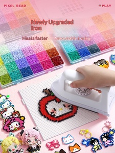 Ensemble de jouets éducatifs DIY en matériau EVA Spelling Beans avec un ensemble complet <span class=keywords><strong>d</strong></span>'<span class=keywords><strong>outils</strong></span> pour le thème Pindou - Product Image 2