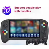 Console de jeu vidéo portable classique XY-08, écran couleur 7 pouces, batterie rechargeable 3000 mAh, pour jouer à des jeux