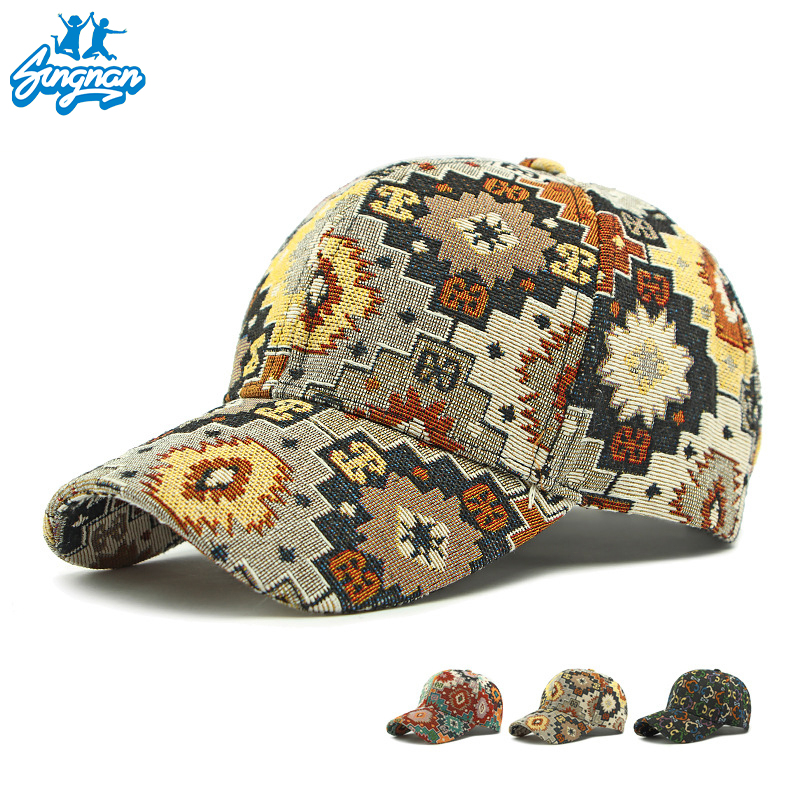 High Quality Nationality Featured Cap Casual