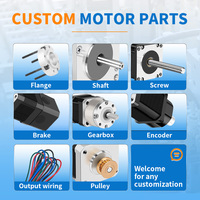 Moteur pas à pas hybride biphasé silencieux RB pour éclairage de scène, couple élevé 1.8 °   Moteur à faible bruit 35 mm NEMA14 à mouvement fluide 2,2 V 24 V