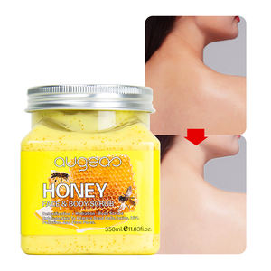 Exfoliante Facial y Corporal de Azúcar con Vitamina E Orgánica, Sal Marina, Cúrcuma y Ácido Kójico para una Piel Radiante, Marca Privada para Mujeres - Product Image 1