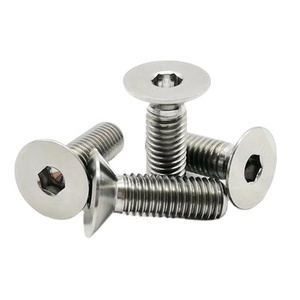 Tornillo avellanado de aleación de titanio M5 M6 M8, pernos hexagonales industriales para Allen Bolk, chapado en zinc, disponible, 10mm, 16mm, 25mm, ISO - Product Image 2