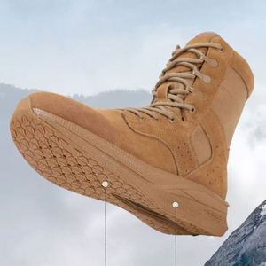 Bottes d'hiver chaudes et élégantes pour hommes, bottes de travail imperméables et antidérapantes en cuir véritable, grandes tailles, bottes de marche - Product Image 5