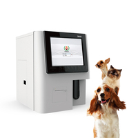 Compteur de cellules sanguines SYB-DH36 vétérinaire DH36 analyseur d'hématologie automatique machine de test sanguin CBC en 3 parties