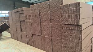 Panel de Enfriamiento Evaporativo de 1800*600*150 mm, Humidificador para Control de Paredes en Granjas, Enfriador de Aire Industrial para Aves de Corral - Product Image 2