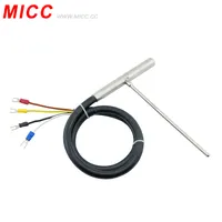 Sensor RTD Terinsulasi Mineral MICC dengan Sensor Thermowell Biaya Rendah RTD PT100