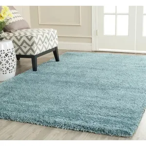 Shaggy Home Modern Silk Rug Household Living Room Carpets
