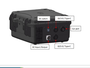 Batterie externe portable intelligente rechargeable avec application, prise secteur à onde sinusoïdale pure, 500 Wh, 600 W, station d'alimentation portable - Product Image 5