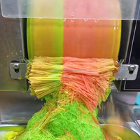 Machine à Glace Pilée et Barbotine Automatique en Acier Inoxydable, Usage Commercial et Domestique, avec Refroidissement par Eau