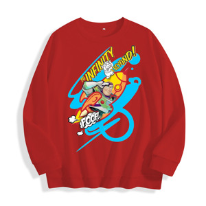 Toy Story Buzz Lightyear "To Infinity and Beyond" <span class=keywords><strong>felpa</strong></span> grafica girocollo, magazzino per noi, 6 colori - Product Image 5