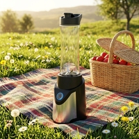 Mixeurs portables miniatures rechargeables électriques, pour jus, smoothies, fruits, hachoir, usage domestique