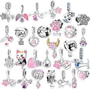 Ribuan liontin perak sterling 925 berkualitas tinggi tersedia, untuk gelang, liontin pohon keluarga, manik-manik grosir - Product Image 1