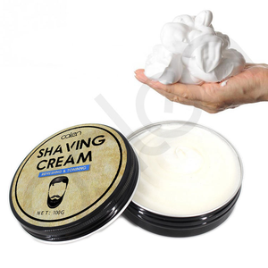 Crème à raser bio personnalisée pour hommes, marque privée, 100g, soin hydratant naturel pour la <span class=keywords><strong>barbe</strong></span> - Product Image 2