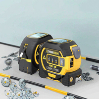 Télémètre laser de qualité industrielle Titan TL038, étanche IP65, précision de 2,0 mm, batterie rechargeable, unités M/In/Ft, portée maximale de 40 pieds