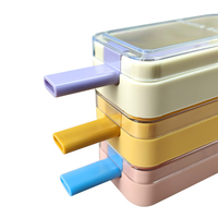 Moule à crème glacée en silicone en forme de cube, moules à sucettes glacées de qualité alimentaire, outils de cuisine pour sucettes glacées faites maison