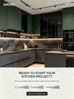 Lemari Dapur & Pintu Lemari Kayu Solid Oak Modern Buatan Khusus Kustomisasi Seluruh Rumah Lemari Dasar