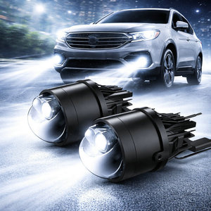 Feux antibrouillard à 3 couleurs, étanches IP68, projecteur LED auto 3 pouces pour BMW M4, Audi A4 B6, <span class=keywords><strong>Suzuki</strong></span> <span class=keywords><strong>Swift</strong></span>, VW Polo, accessoires - Product Image 1