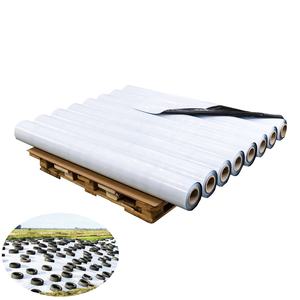 לדפ השתקת פלסטיק סרט חקלאי שחור לבן סיכת בונקר כיסוי חממות פנדה סרט פולנד סילו טרפ - Product Image 1