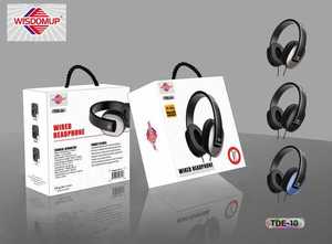 Cuffie Wizamp Wider Over-Ear con Filo, Stereo Dinamico per Telefono Cellulare, Formato Grande - Product Image 3