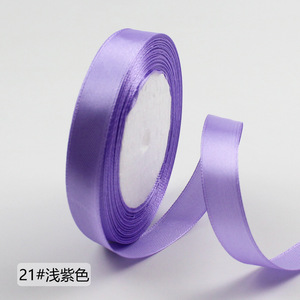 Pita Grosgrain polos ramah lingkungan wajah tunggal Satin rol hadiah Hari Valentine kartu undangan pita rambut bunga - Product Image 5