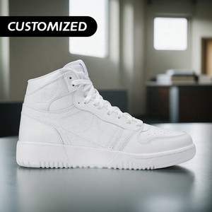 Sneakers rétro pour hommes à étiquette privée personnalisée, anti-odeur, toutes saisons, chaussures décontractées pour le skate et le basketball - Product Image 1