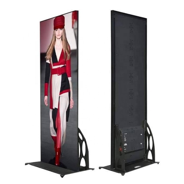 Botai 640X1920mm P2 P1.86  P2.5 P3  Flooring Standing Led Poster Display Panels Advertising Led Screen
