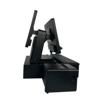 15.6 'écran tactile tout en un système de point de vente Machine Pos ordinateur Win10 pour système Pos Retailmachin enregistrer la caisse