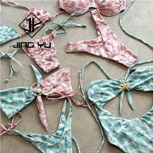 Ensemble de maillots de bain de luxe de haute qualité, impression double face, fabricant de bikinis, maillots de bain en nylon personnalisés - Product Image 4