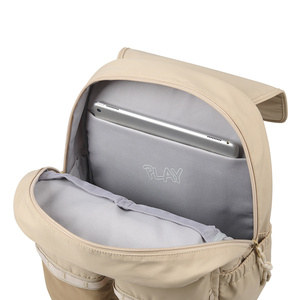 Sac à dos décontracté léger pour filles avec plusieurs poches en nylon et polyester, personnalisable, faible MOQ, vente en gros, pour voyage et école - Product Image 4