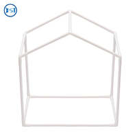 Tubes et connexions en PVC blanc de 12mm 15mm de diamètre pour cadre de tente bricolage Cage pour animaux de compagnie tuyau en PVC bricolage maison pour chiens et chats