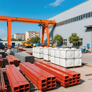 ถังเก็บน้ำแก้วทรงสี่เหลี่ยมผืนผ้า GRP ไฟเบอร์กลาสมาเลเซียฟิลิปปินส์ทางการเกษตรอินเดีย - Product Image 5