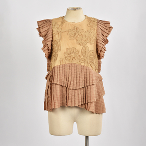 Top de Mujer de Calidad Superior 100% Poliéster, Venta Directa de Fabricantes, Top Holgado Tropical para Mujer - Product Image 1