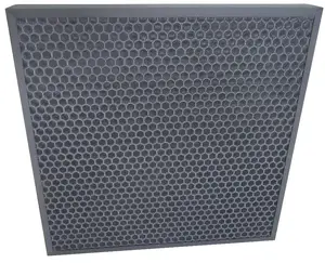 Plastic Honeycomb Active Carbon Air Filter Activated Carbon Filter Mesh For Air Purifier And Ventilation Housing Honeycomb