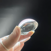 Lentille hémisphérique personnalisée fabriquée en Chine pour le couplage de fibres optiques et l'éclairage LED