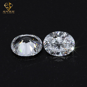 White 5A AAAAA Round Zircon <strong>Machine</strong> <strong>Cut</strong> Cubic Zirconia Loose Stones CZ Stone Synthetic Gemstone 100pcs/bag - Product Image 2