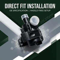 Pompe à eau auxiliaire électrique pour moteur, pompe de refroidissement supplémentaire pour VW Tiguan Passat Golf Jetta Audi A3 - Vente Flash