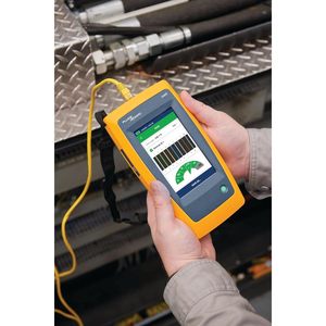 เครื่องทดสอบสายเคเบิลเครือข่าย Fluke Networks LinkIQ 10G Ethernet Analyzer IP55 สีเหลือง - Product Image 2