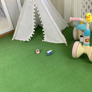 Alfombra de costilla a rayas de poliéster económica, látex hecho a máquina para escaparates de boutique, tiendas emergentes, puestos de mercado de temporada - Product Image 6