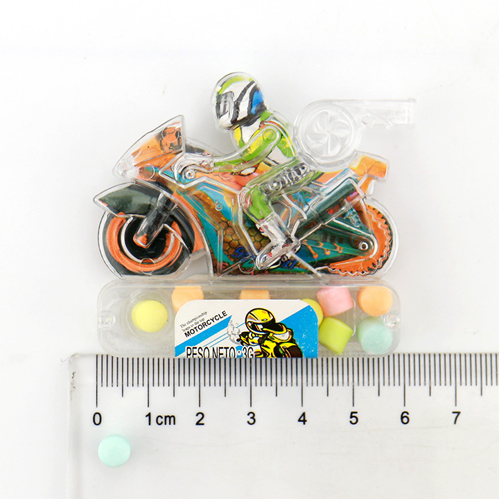 motorcycle toy candy